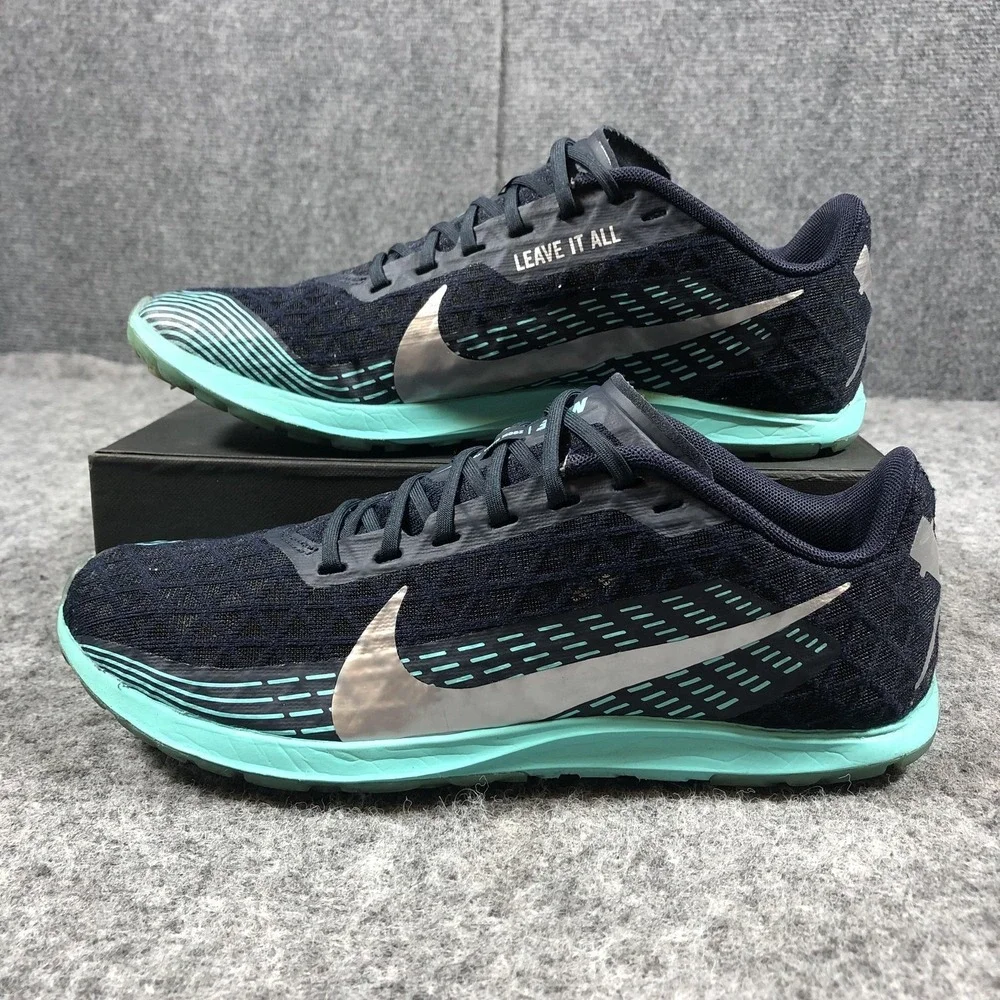Nike Zoom Rival XC Shoes Womens 8.5 Blue‎ Running Track Spikes AJ0854-400